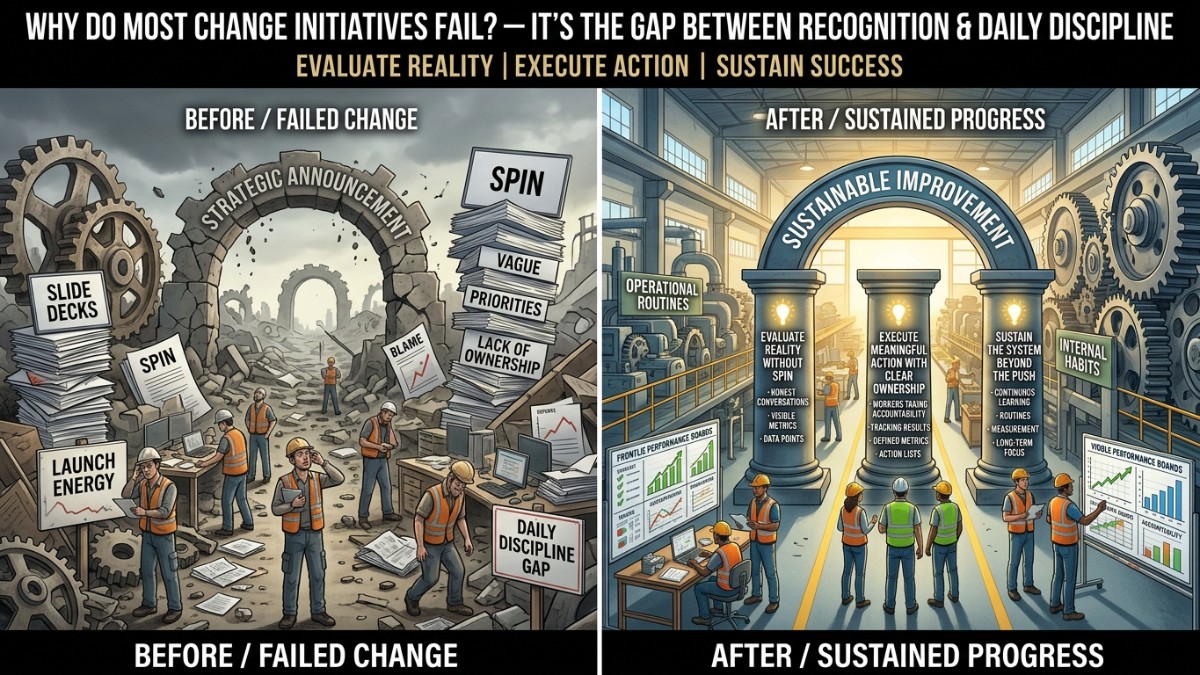 Why Do Most Change Initiatives Fail So Consistently?